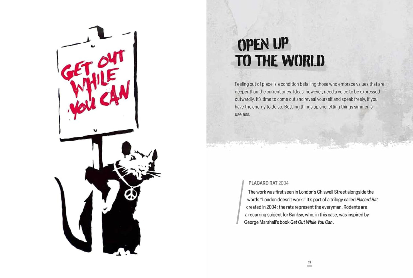 Banksy Wisdom: 40 Messages Through Street Art (Cards)