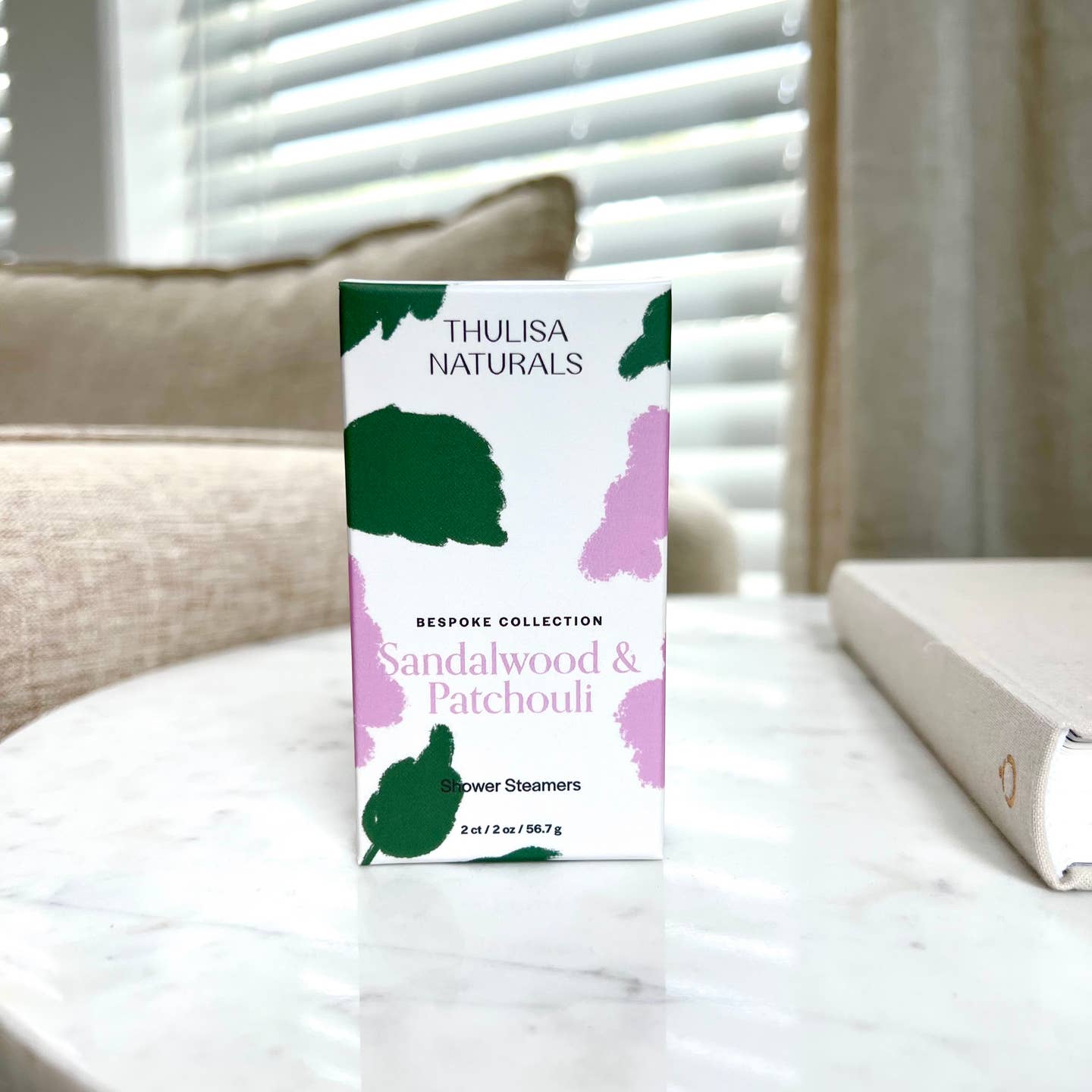 Shower Steamers | Sandalwood + Patchouli | 2 Pack Gift Set