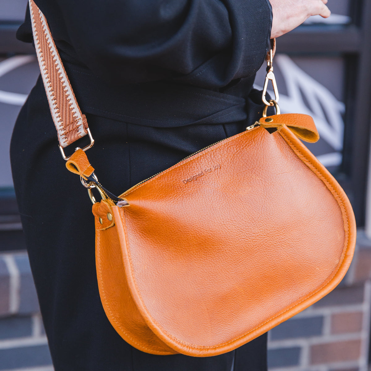 Willa Leather Crossbody Saddlebag