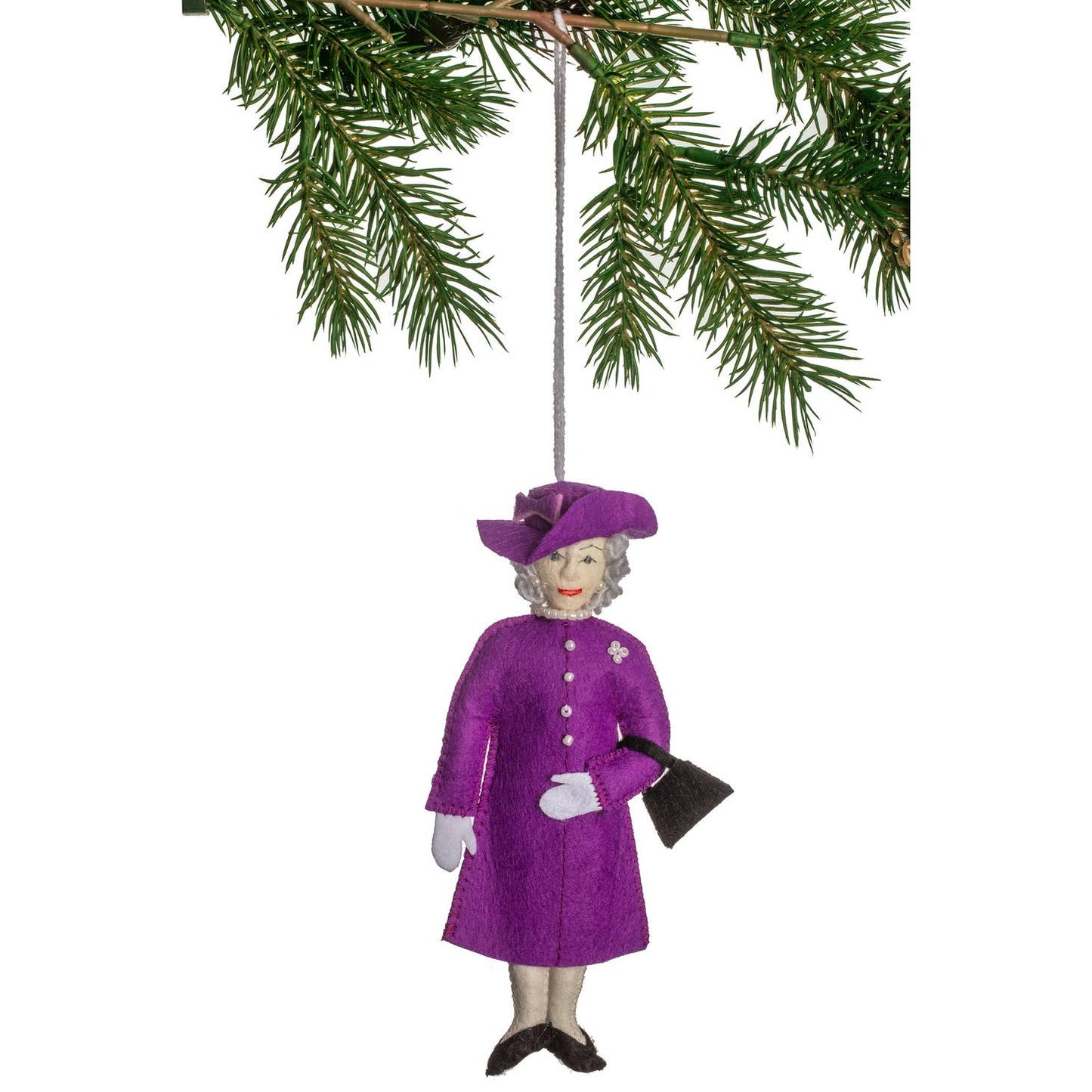 Queen Elizabeth - Purple Dress