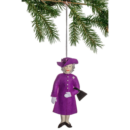 Queen Elizabeth - Purple Dress