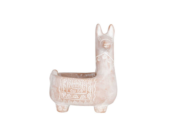 Llama Terracotta Planter