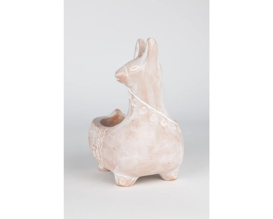Llama Terracotta Planter