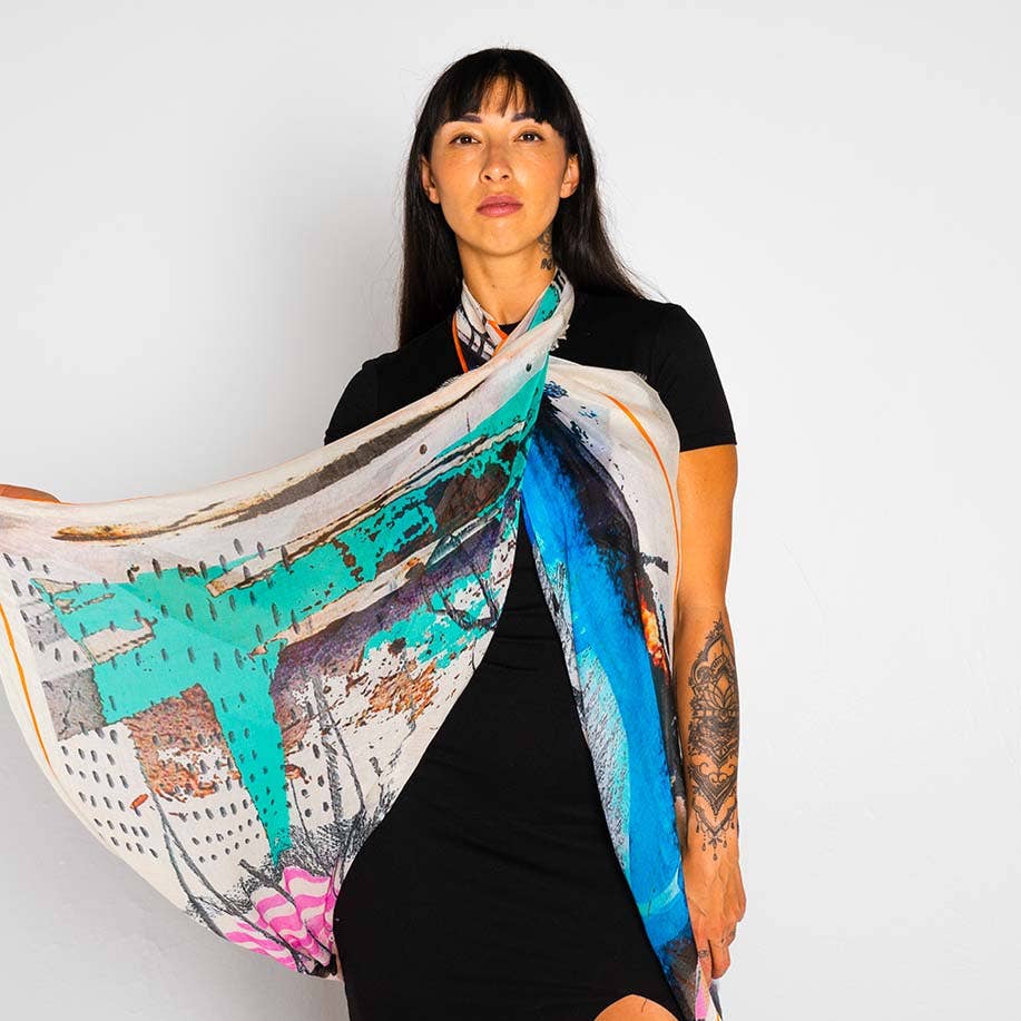 Echo Cotton Scarf