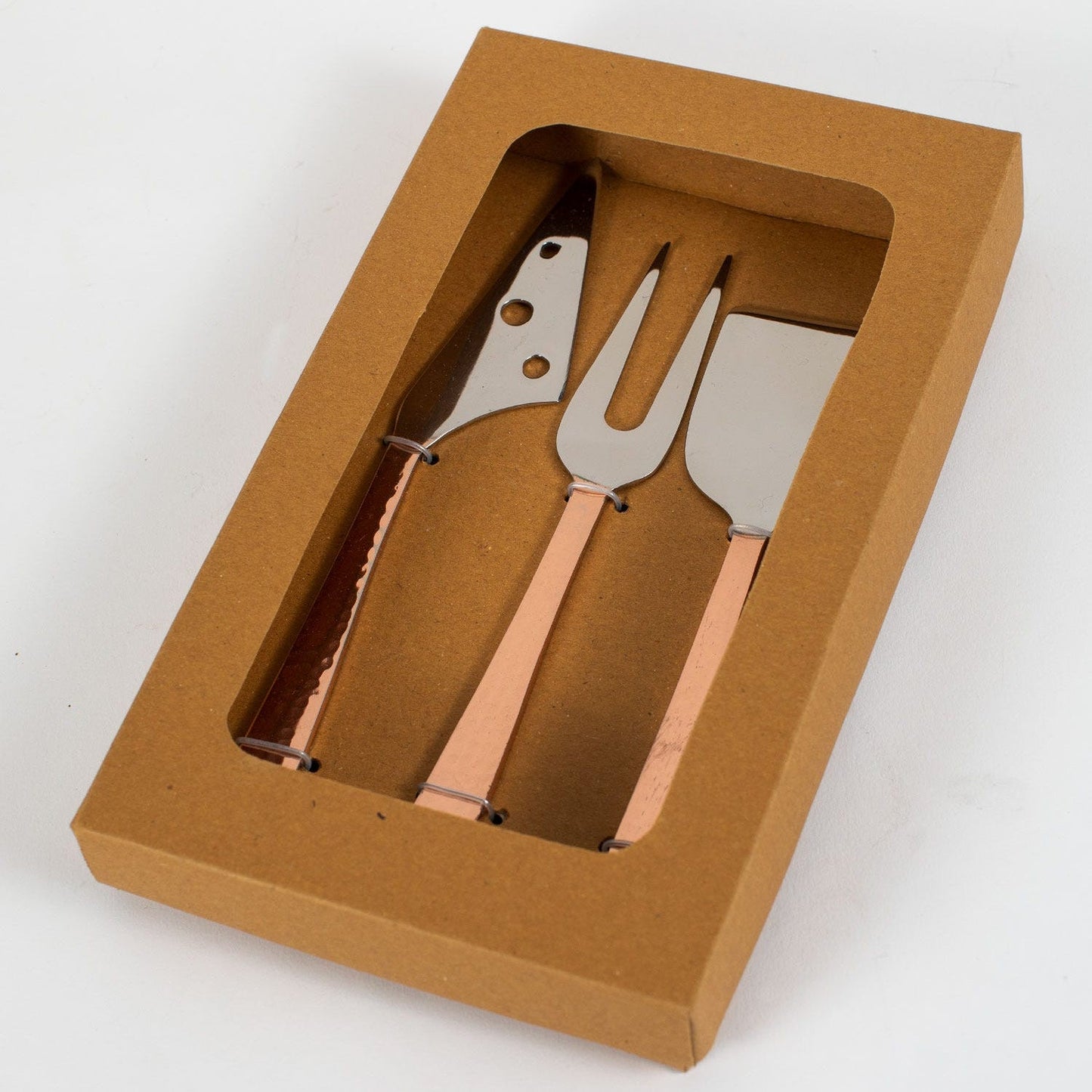 Hammered Handle Cheese Servers