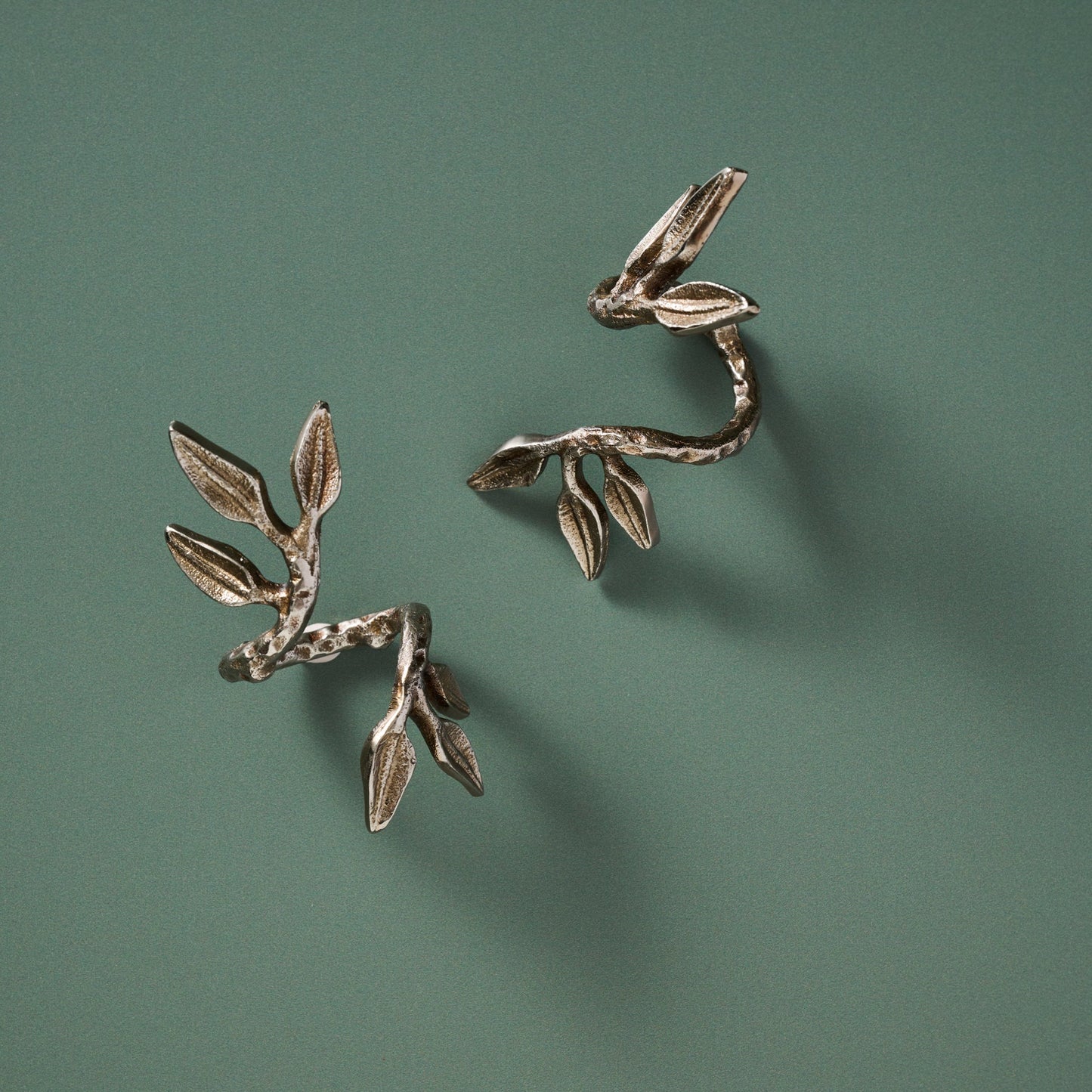 Olive Branch Napkin Rings - Set of 2