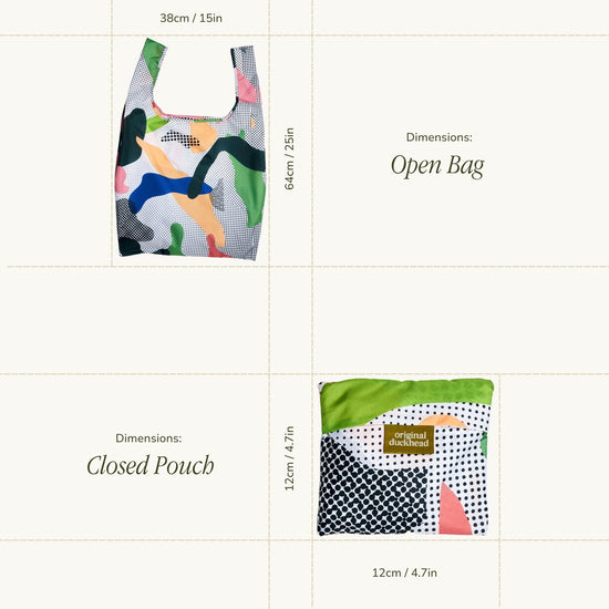 Dots Reusable Shopping Tote Bag