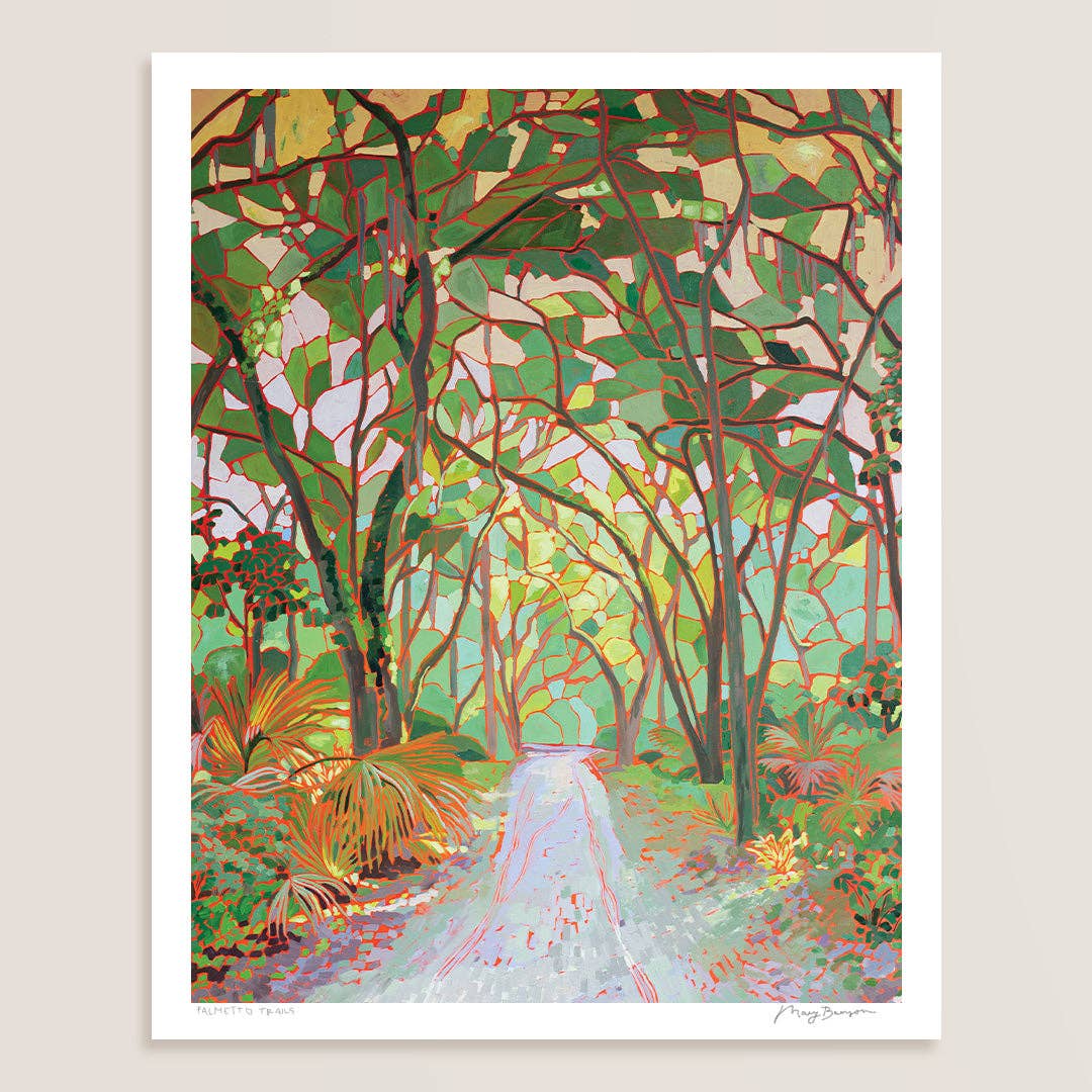 Palmetto Trails Print