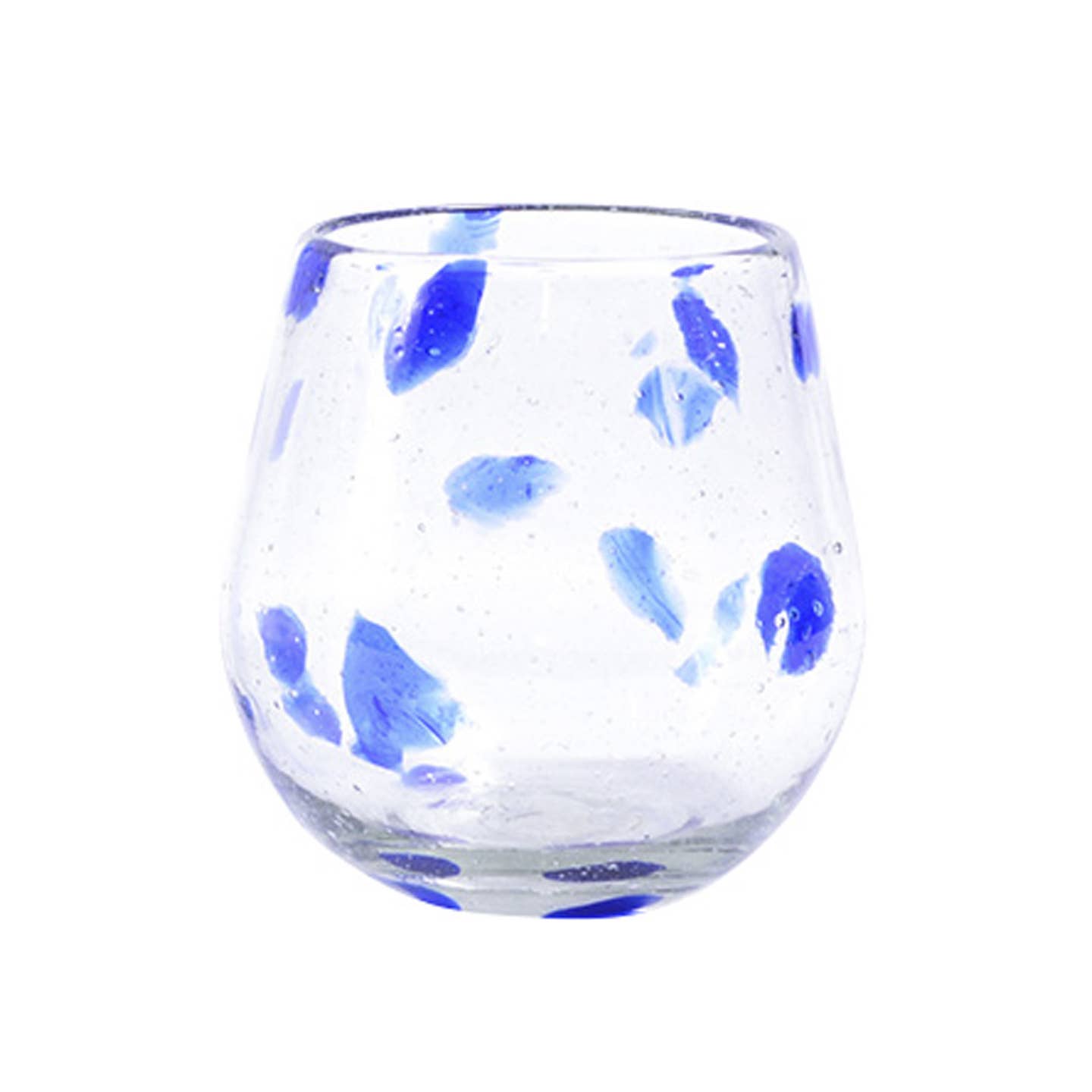 Set of Two - Handblown Wine Glasses