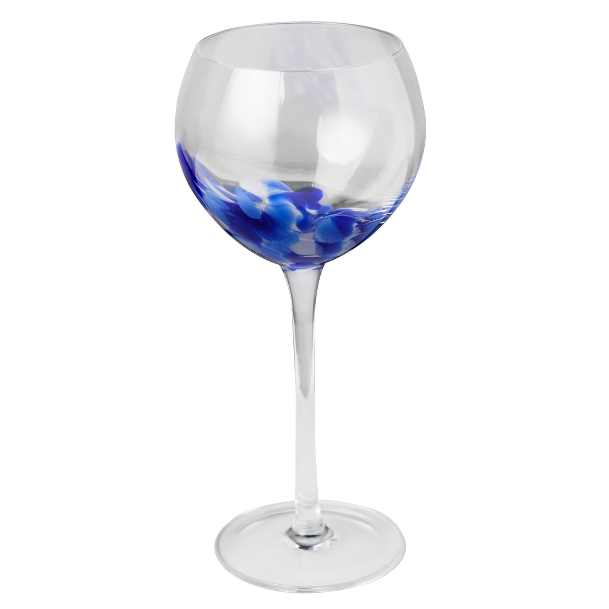 Fiesta Stemmed Wine Glass SET of 2 - Blue