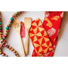 Load image into Gallery viewer, Kantha Kitchen Towel
