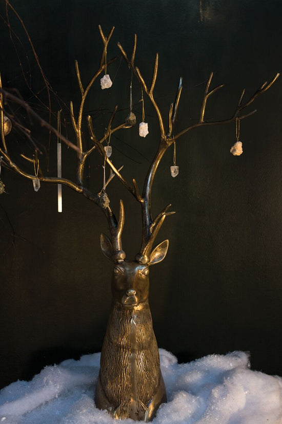 Golden Antlers and Timeless Charm