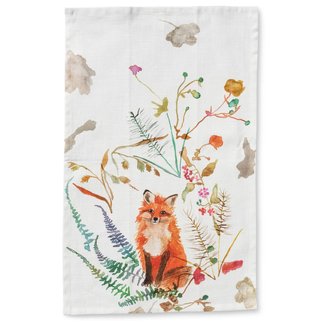 Tea Towel - Curious Fox