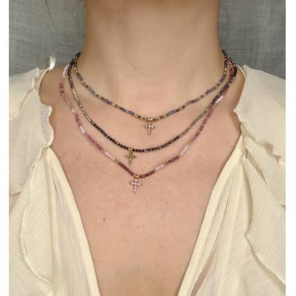 Pyrite Charm Necklace