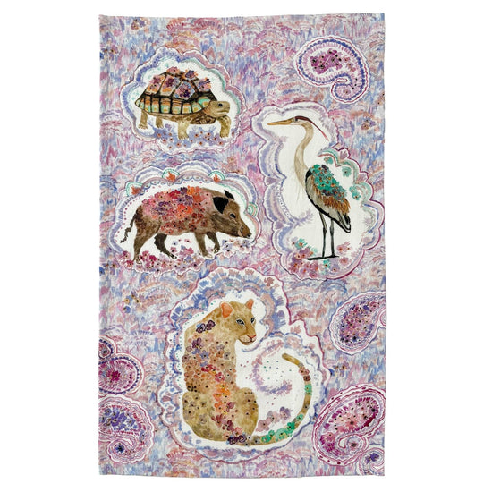 Tea Towel - Menagerie Deux