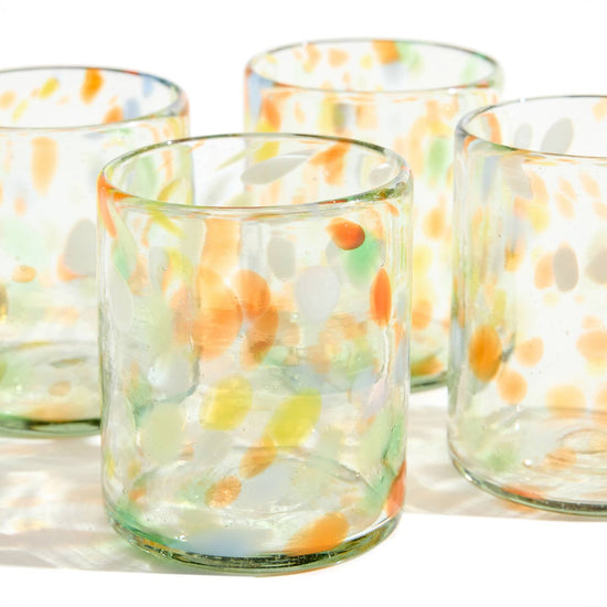 Set of Two - Confetti Drinking Glasses