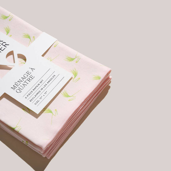 Flamingo Pin Napkin Set