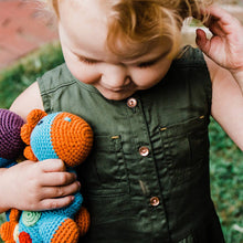 Load image into Gallery viewer, Steggy Dinosaur Rattle
