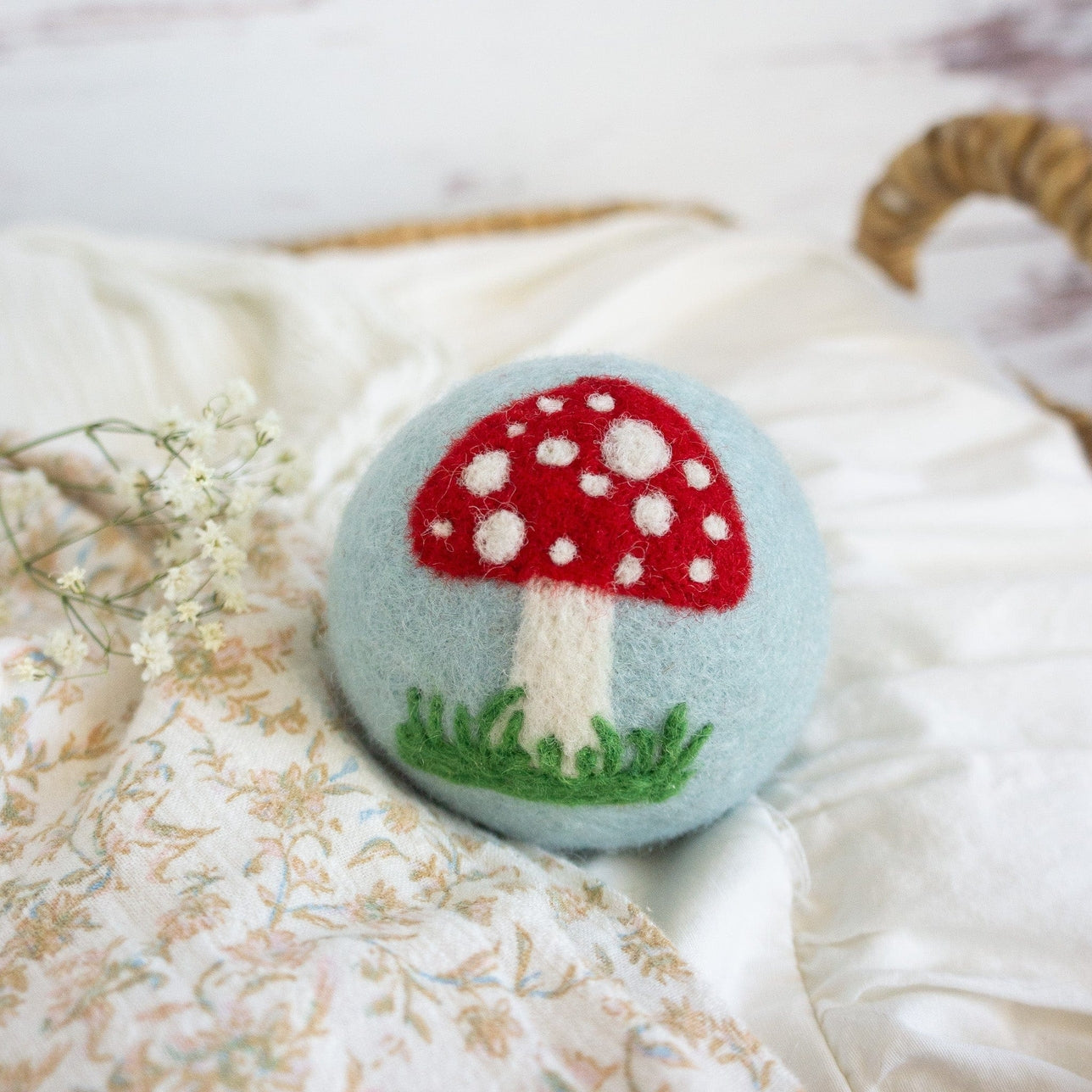 Enchanted Mushrooms Eco Wool Dryer Balls