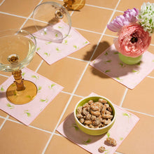 Load image into Gallery viewer, Flamingo Pin Cocktail Napkin Set
