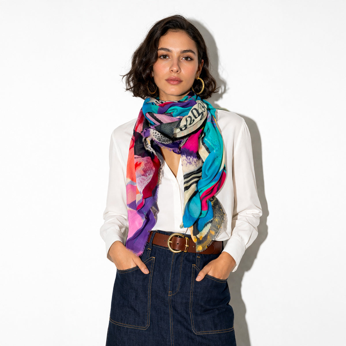 Silk Scarf L'artiste