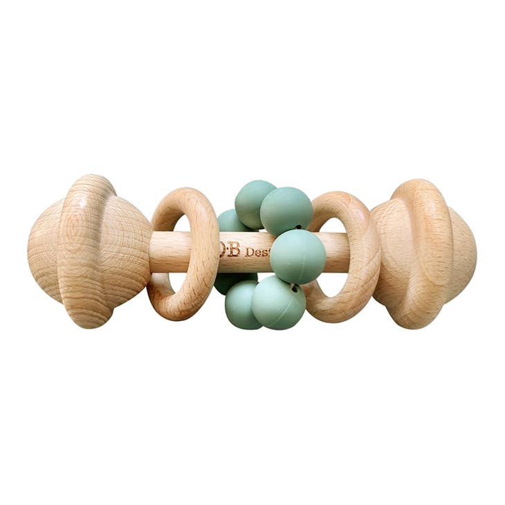 Eco-Friendly Wooden Rattle