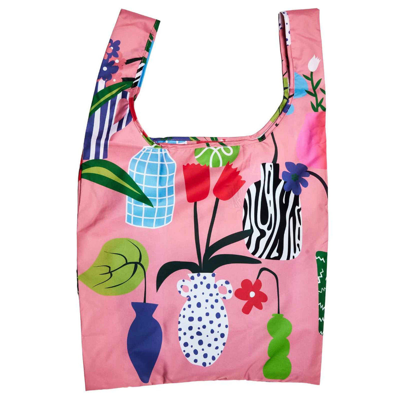 Vases Recycled Fabric Reusable Tote Bag