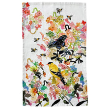 Load image into Gallery viewer, Tea Towel- Goldfinch
