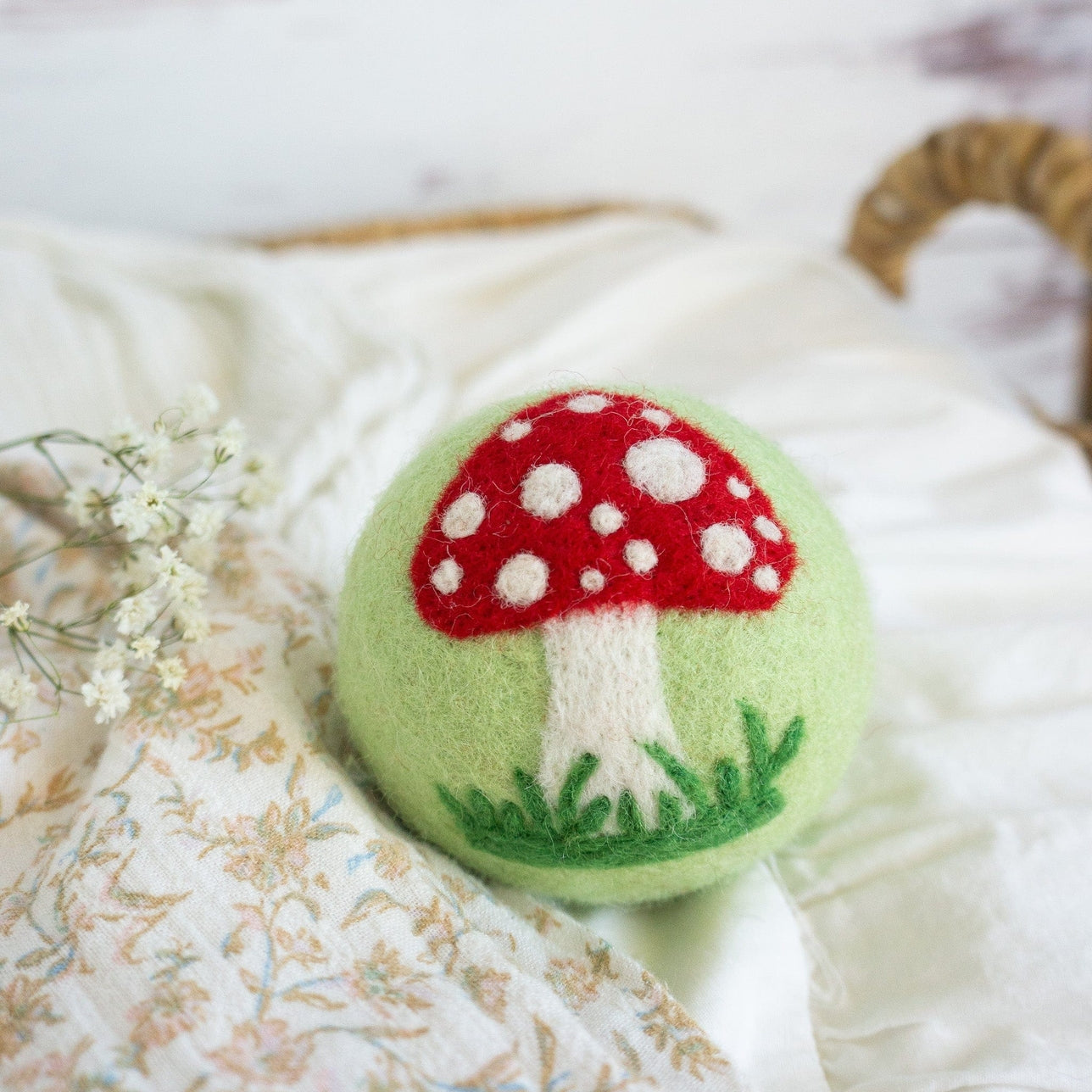 Enchanted Mushrooms Eco Wool Dryer Balls