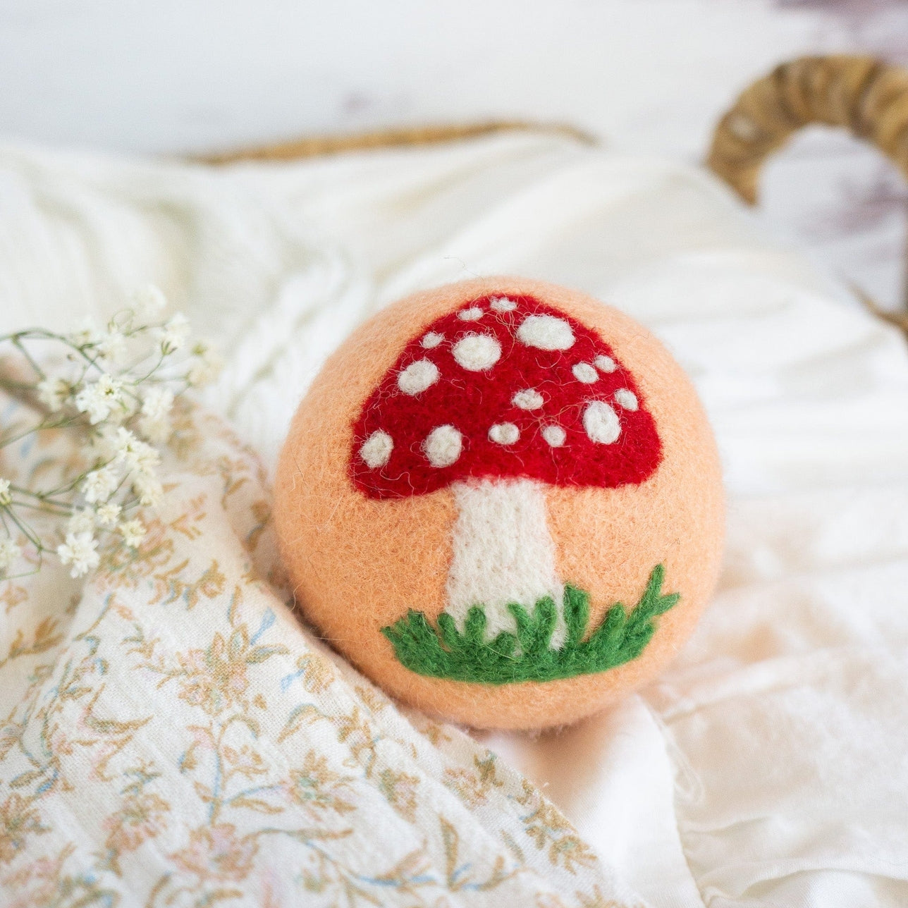 Enchanted Mushrooms Eco Wool Dryer Balls