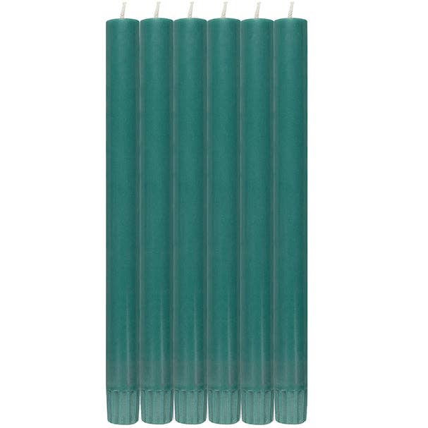 Individual Solid Taper Eco Dinner Candles 25cm / 10'' H