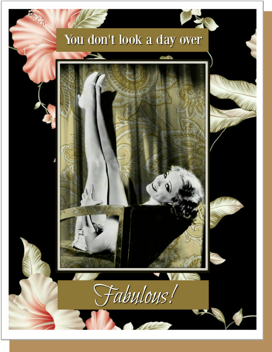 Fabulous - Female Birthday Greeting Card