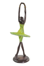 Load image into Gallery viewer, Ballerina in Relevé Burkina Bronze Sculpture
