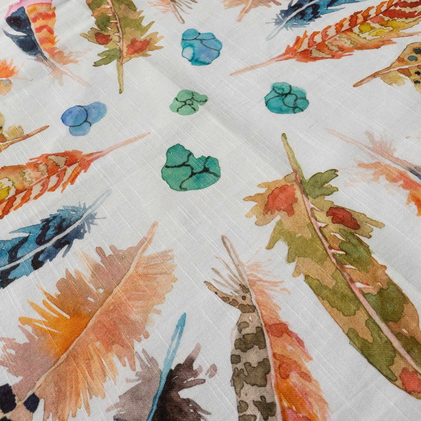 Napkin Set of 4- Feathers