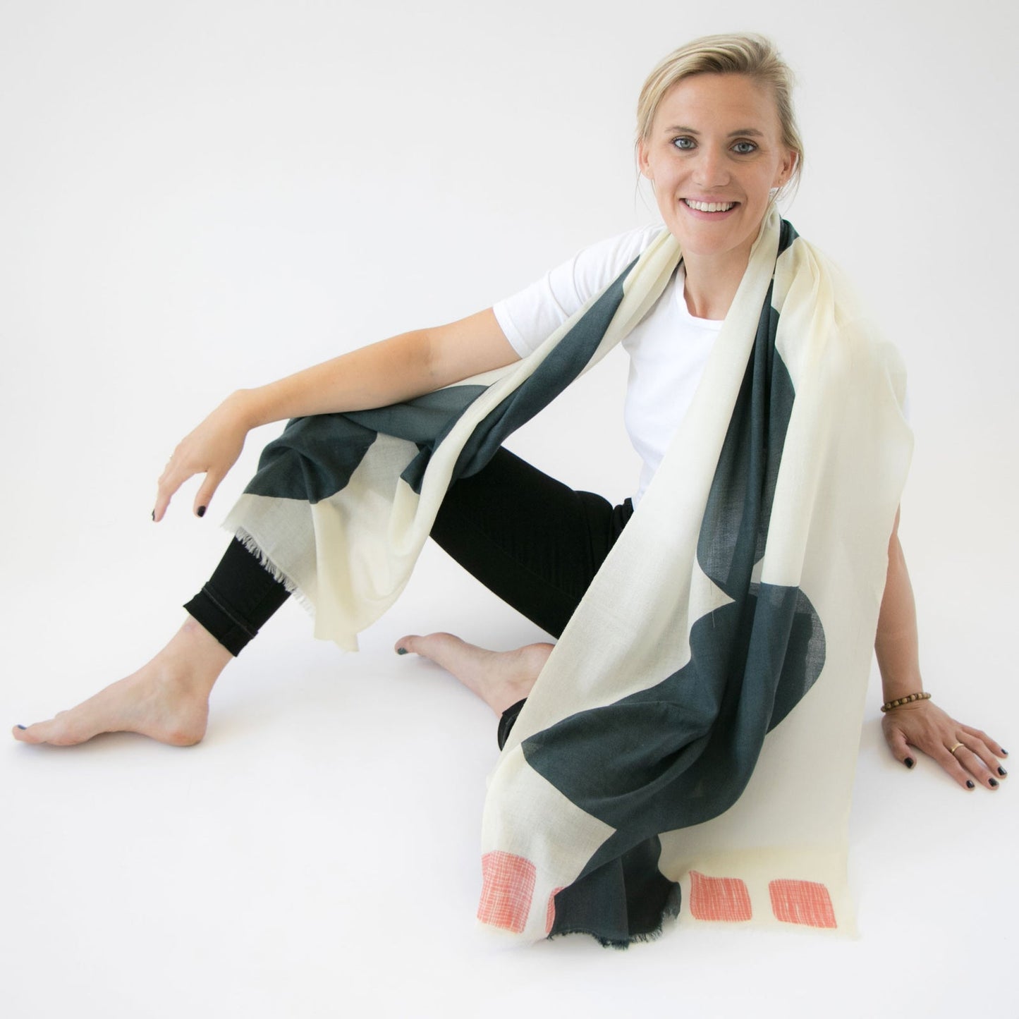 Large Boulder Merino Scarves