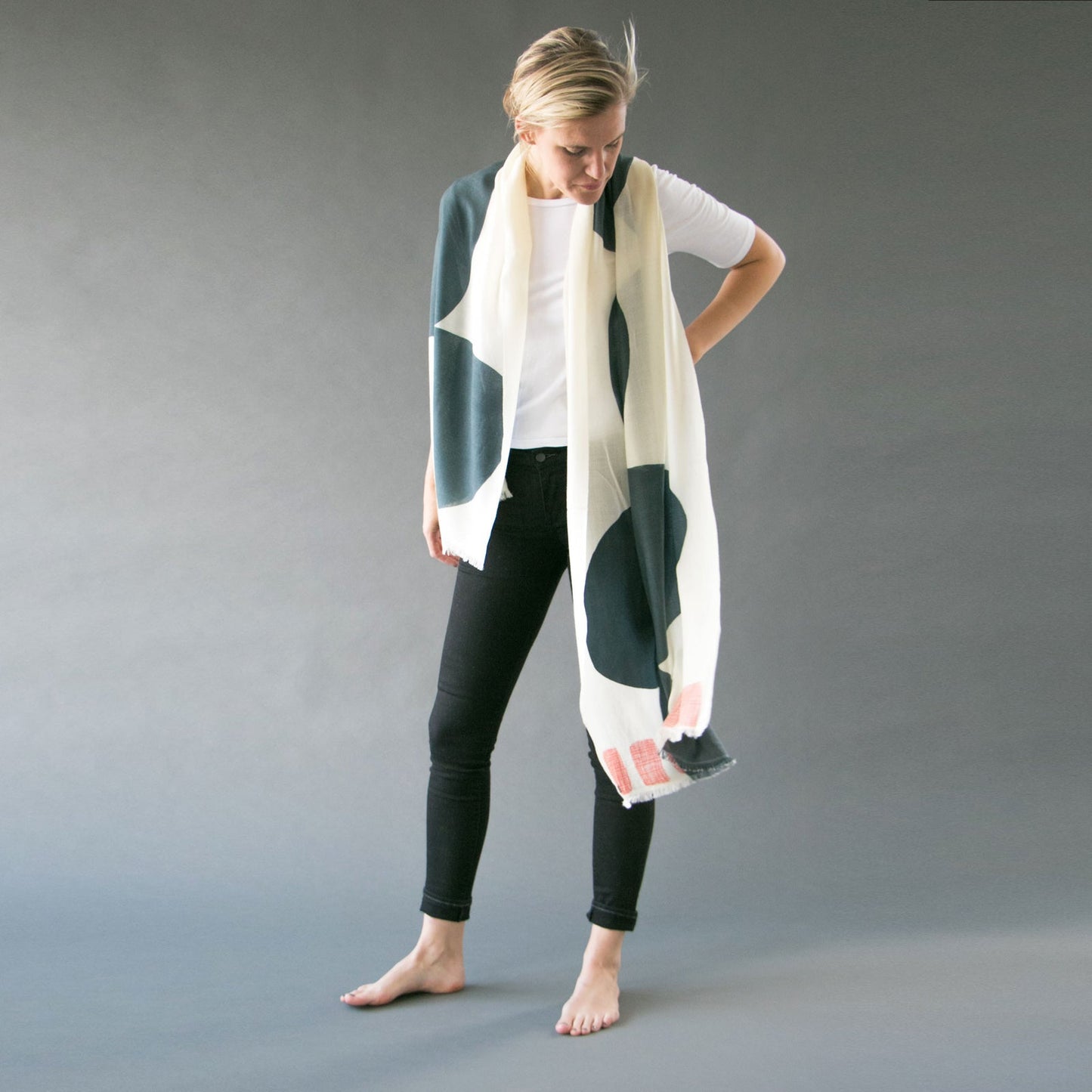 Large Boulder Merino Scarves