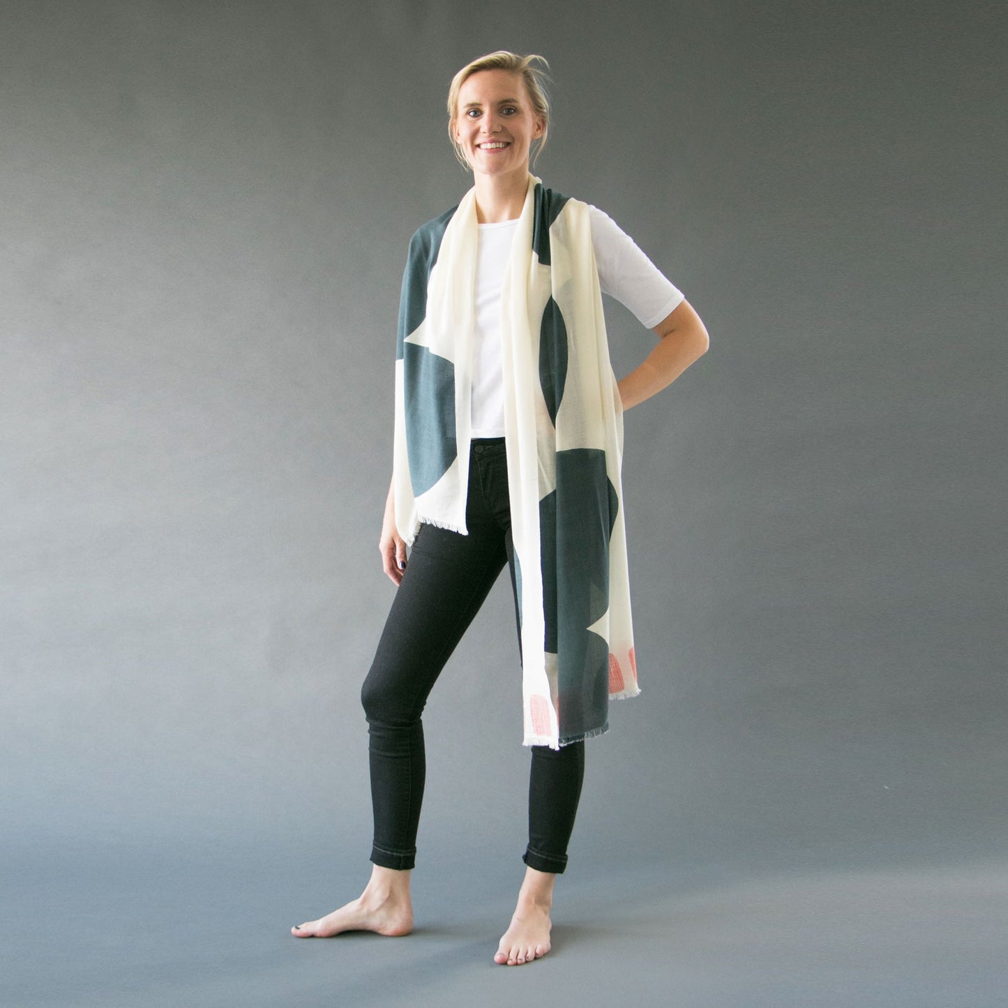 Large Boulder Merino Scarves