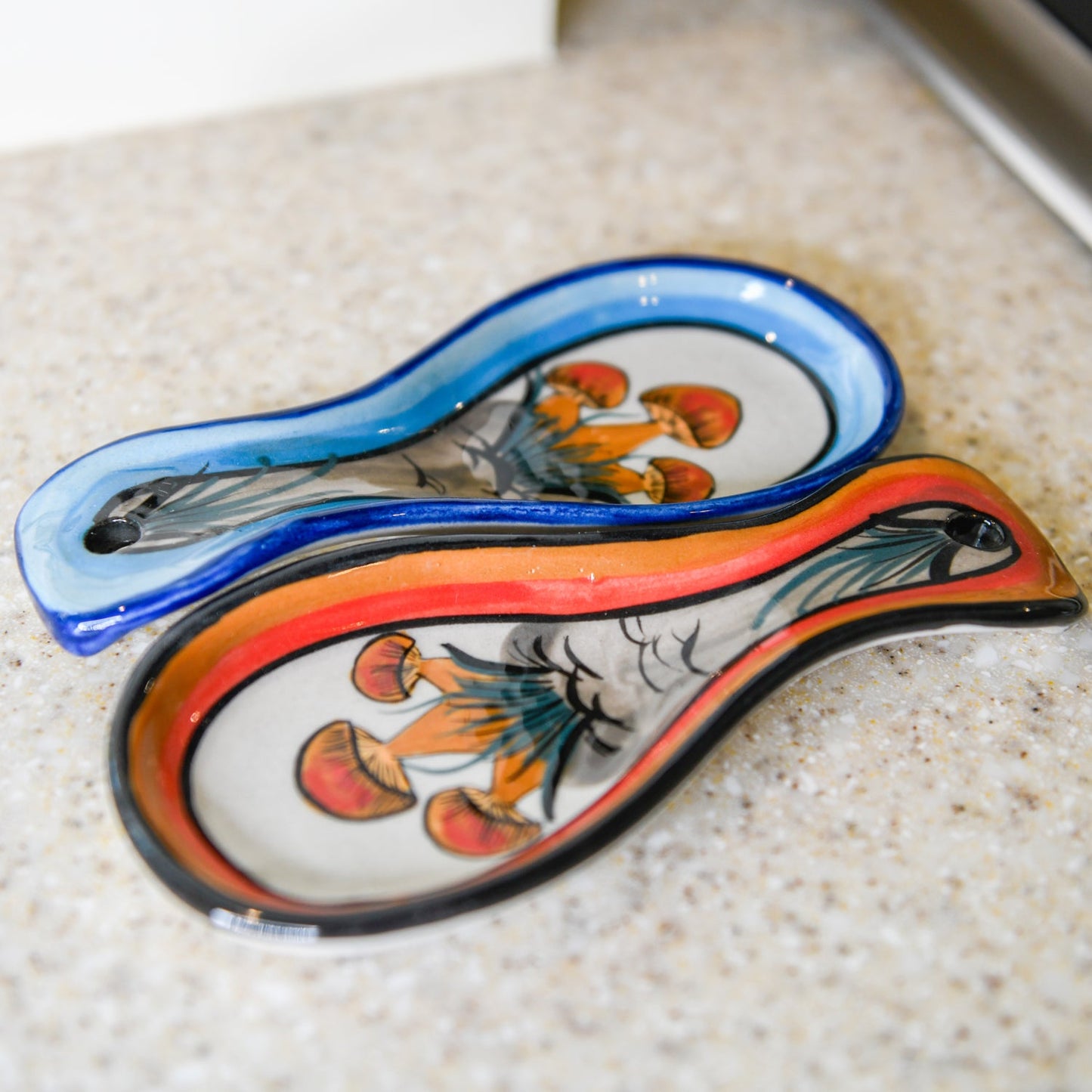 Ceramic Mushroom Spoon Rest