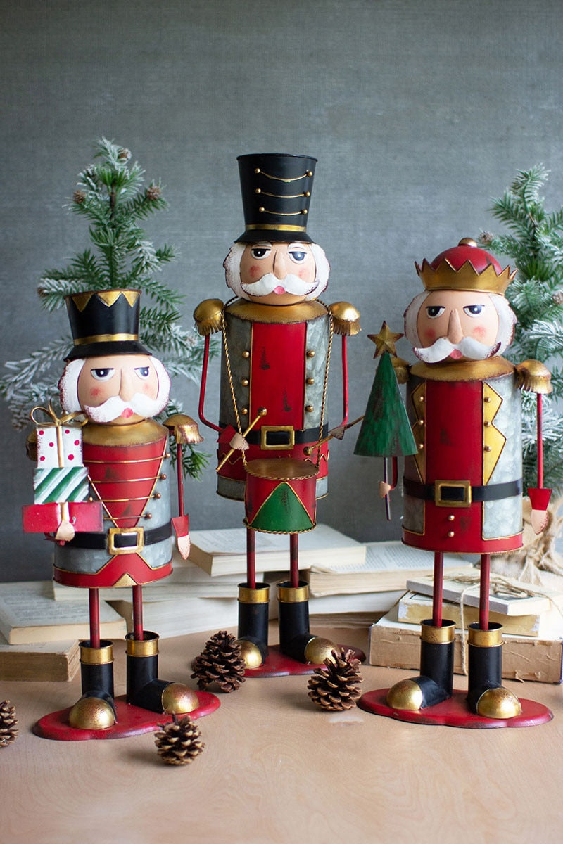 Hand Painted Metal Nutcracker