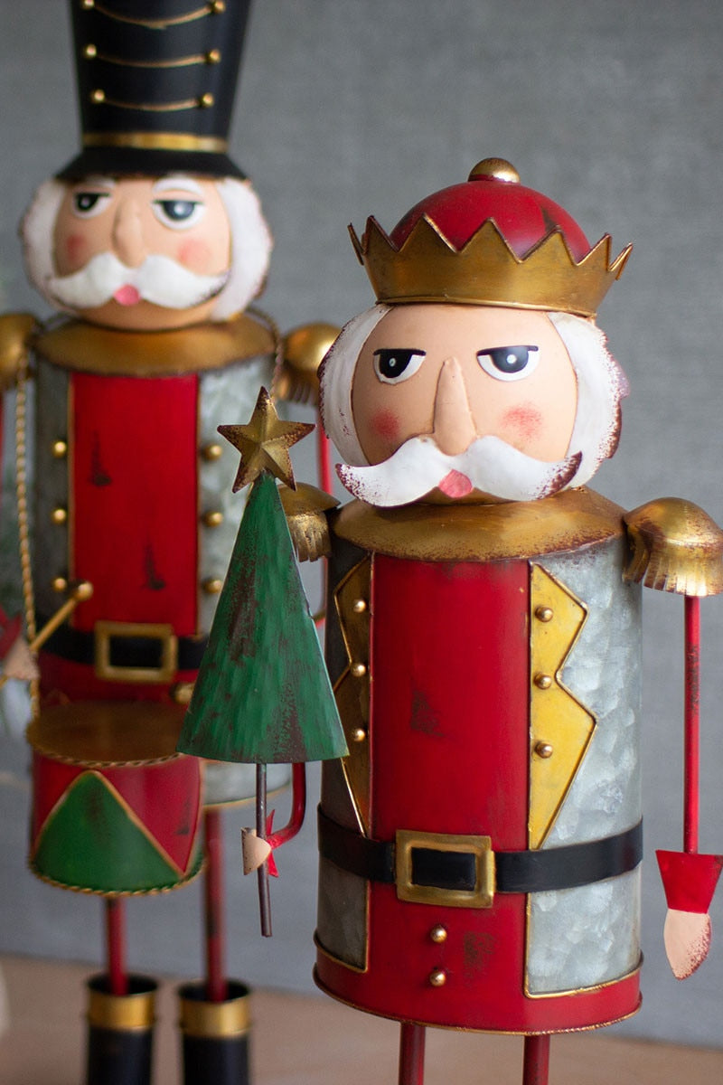 Hand Painted Metal Nutcracker