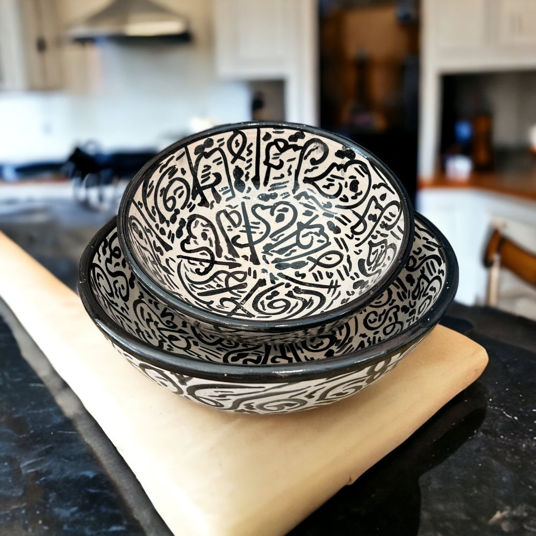 Moroccan Calligraphy Bowls