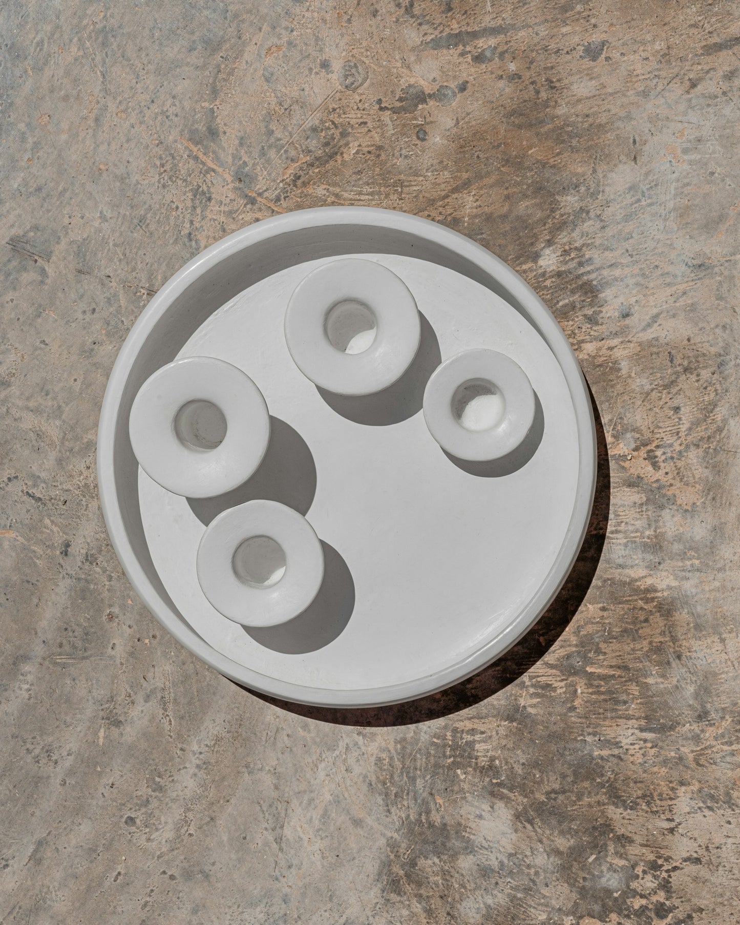 Nour Ceramic Candlestick Holder