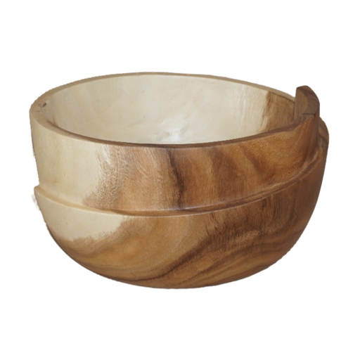 Hand Crafted Teakwood Bowl