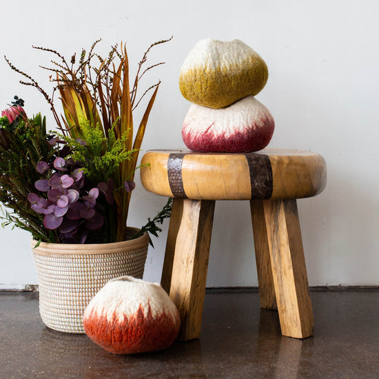 Ukhamba Decorative Wool Bowl