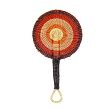 Load image into Gallery viewer, Earthen Craft Fan - 14.5&quot; Round Amber
