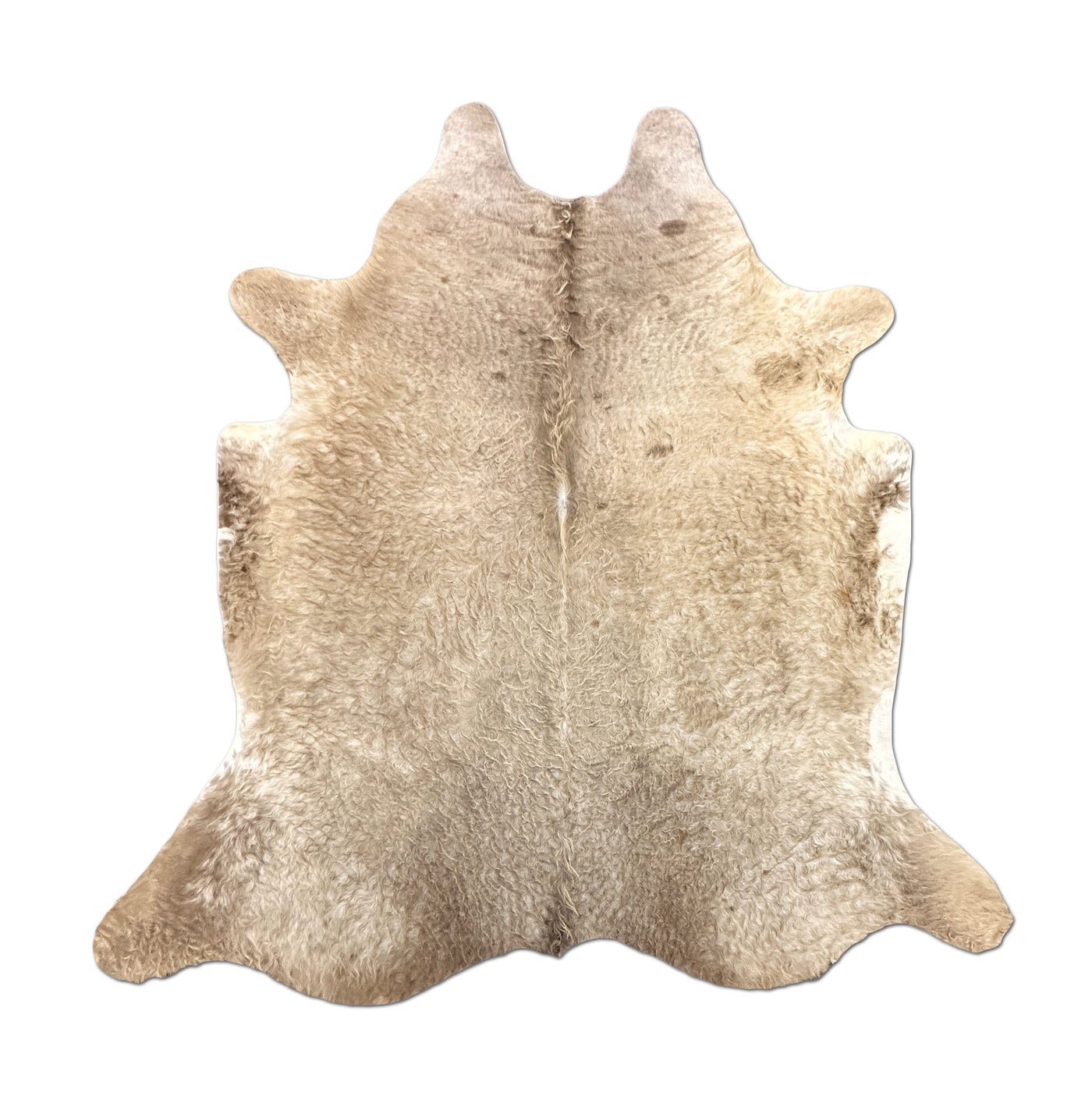 Gray & Brown Cowhide Rug