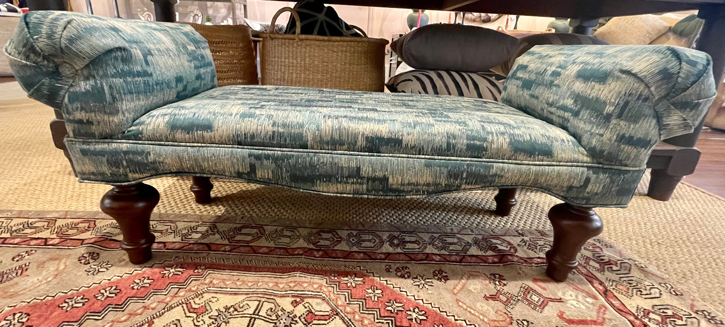 Refurbished Upholstered Bench