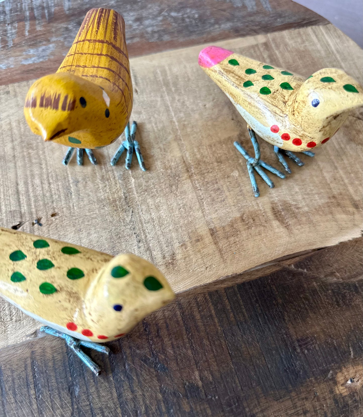 Wooden Birds