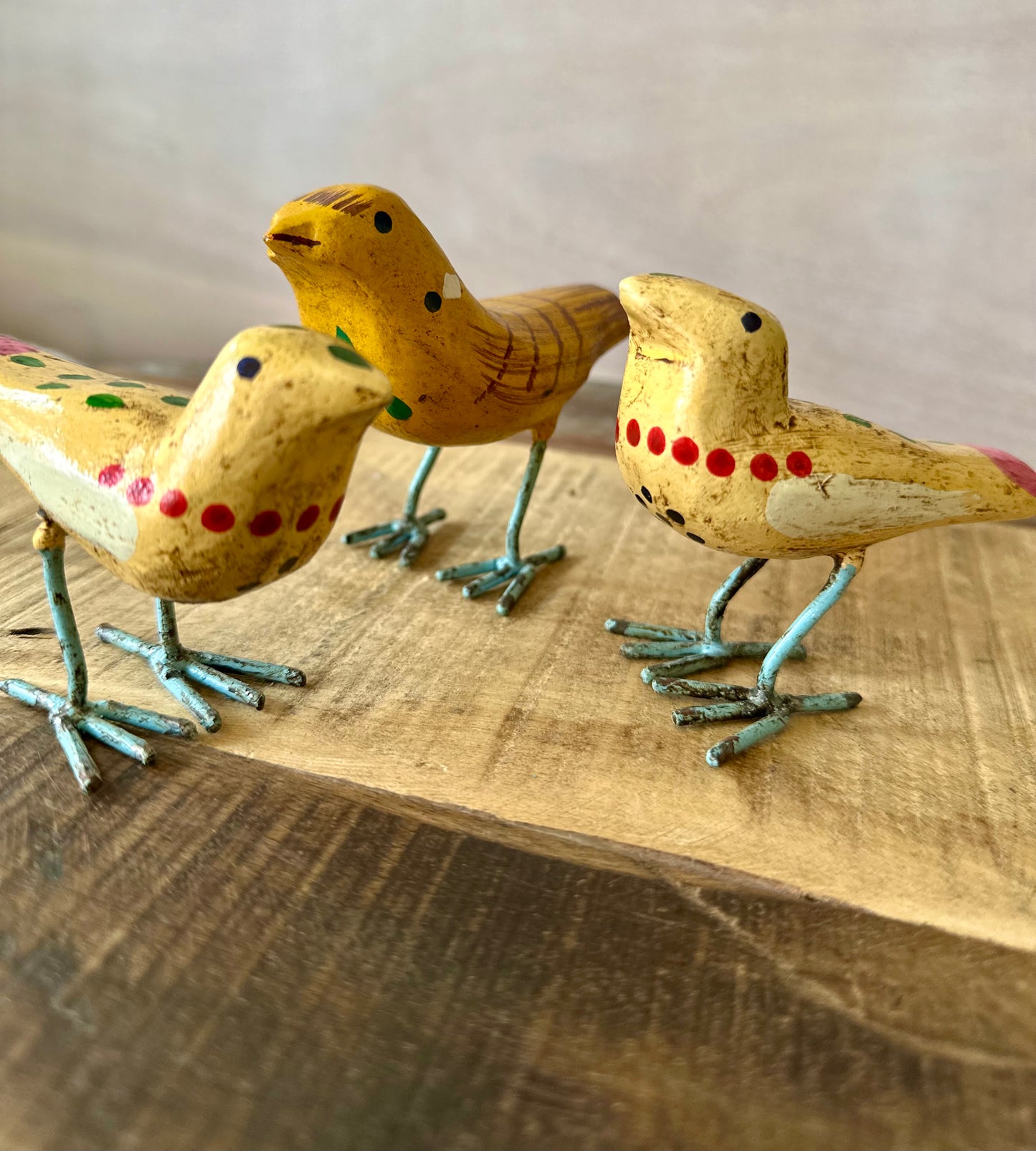Wooden Birds