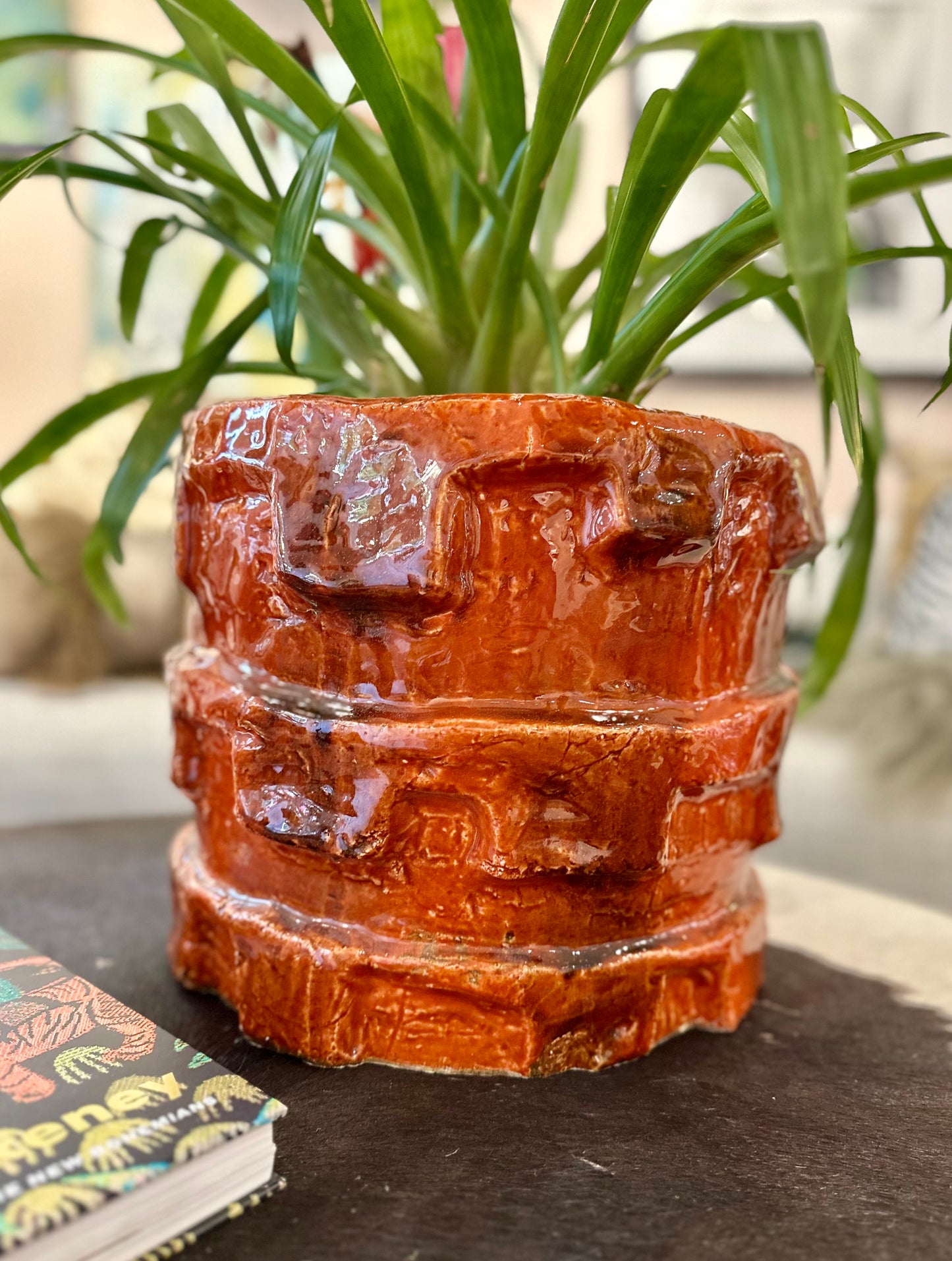 Flower Pot Orange Look At Me